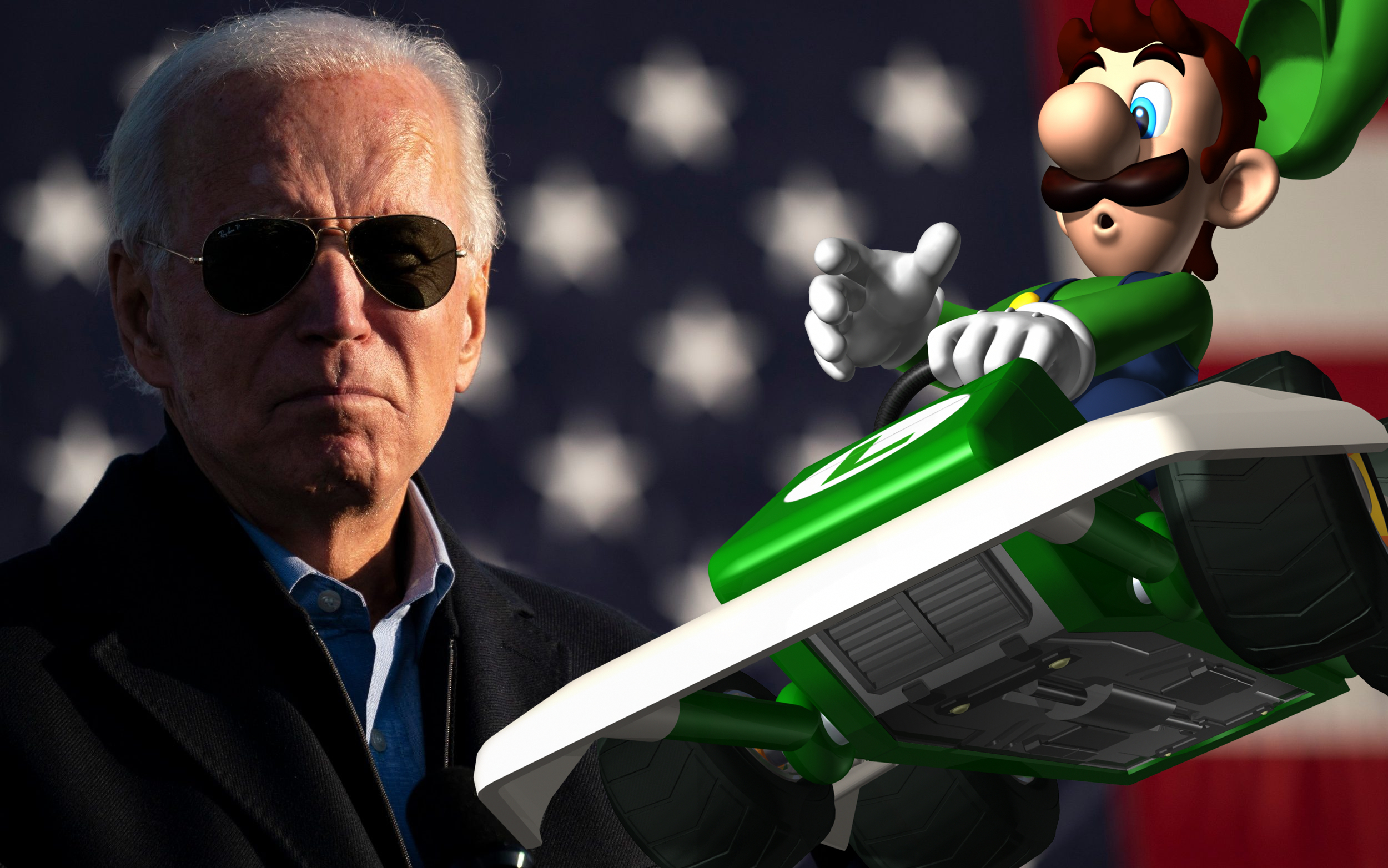 President Joe Biden is an avid Mario Kart player Mario Kart Arcade GP