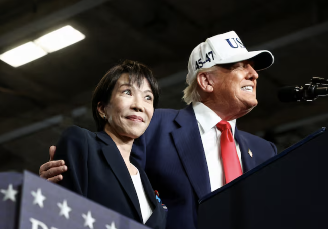 Trump hails Takaichi's landslide win, pledges strong backing for Japan leader