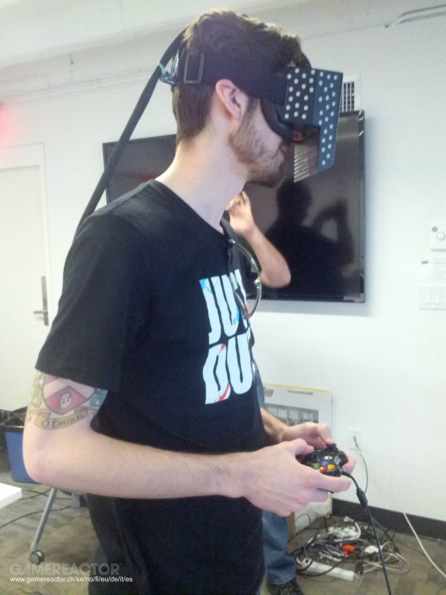 Valve showed off its VR headset in Boston