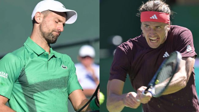 Djokovic and Zverev already out of Indian Wells