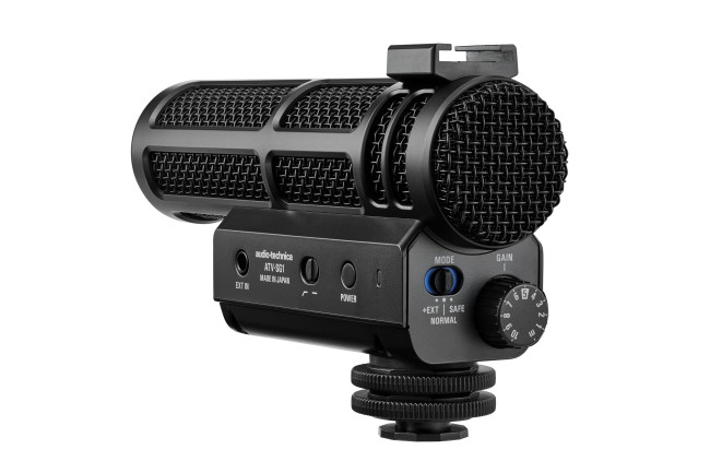 Audio-Technica unveils its two new microphones, the Atv-sg1 and Atv-sg1le