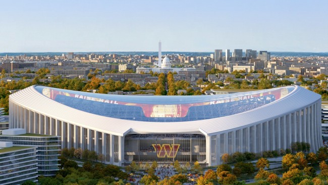 Washington Commanders unveil first look for the still unnamed new NFL stadium