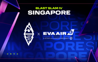 BLAST signs Slam IV partnership with EVA Air
