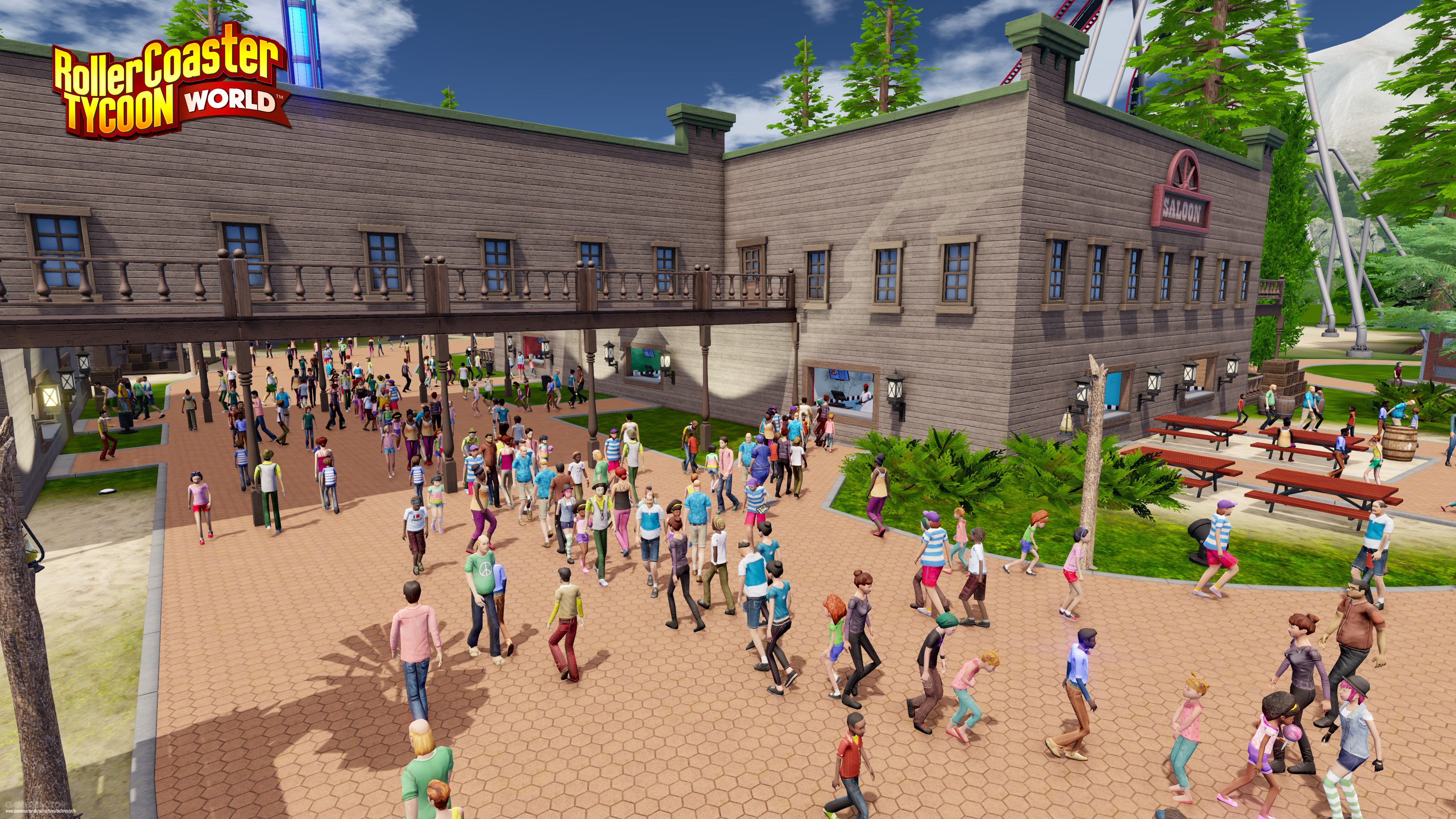 live Resignation deer Rollercoaster Tycoon World launches fully on November 16