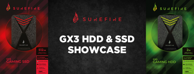 SureFire GX3 HDD & SSD Showcase & Giveaway!