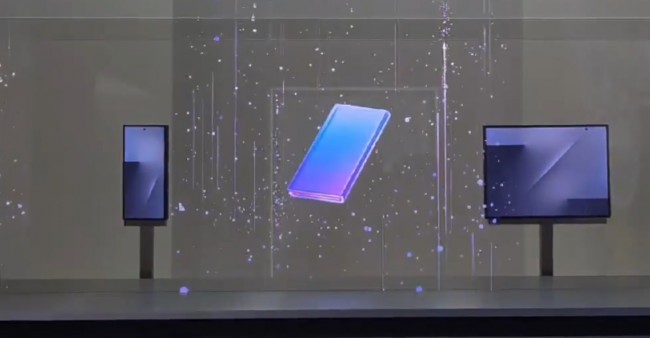 First look at Samsung's triple-folding phone revealed