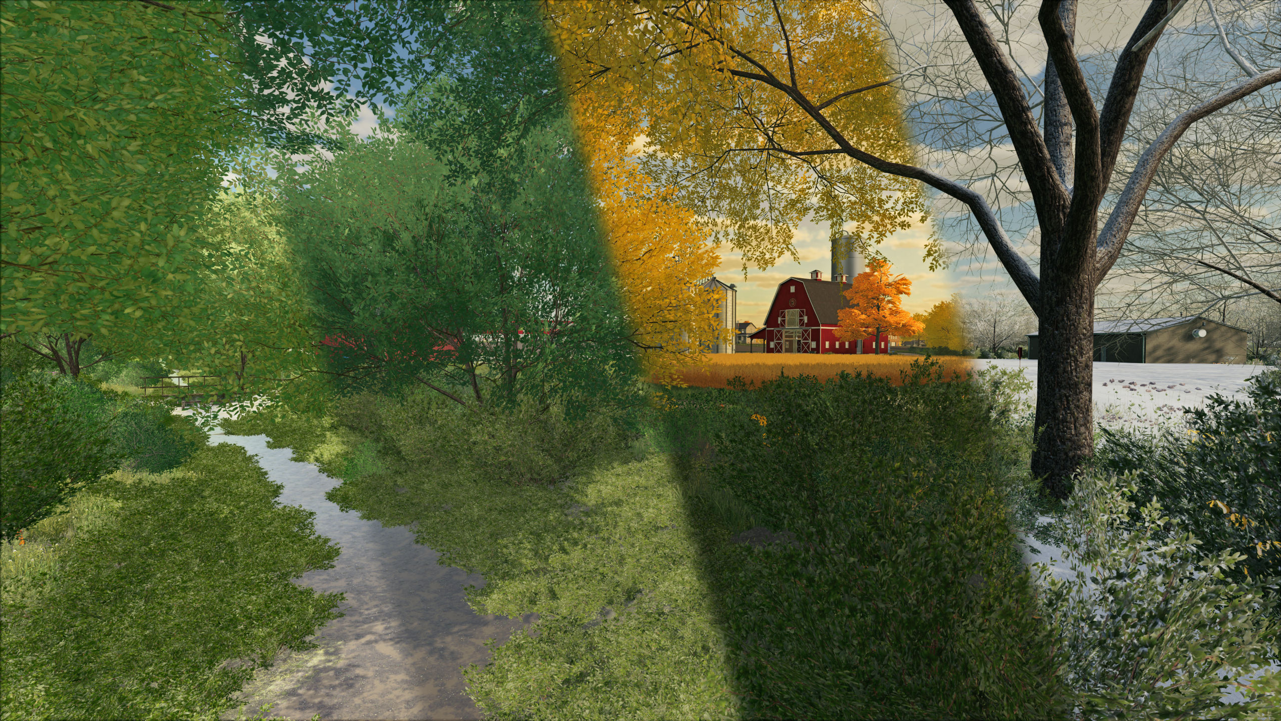 Farming Simulator 22 seasonal cycles Farming Simulator 22 seasonal cycles