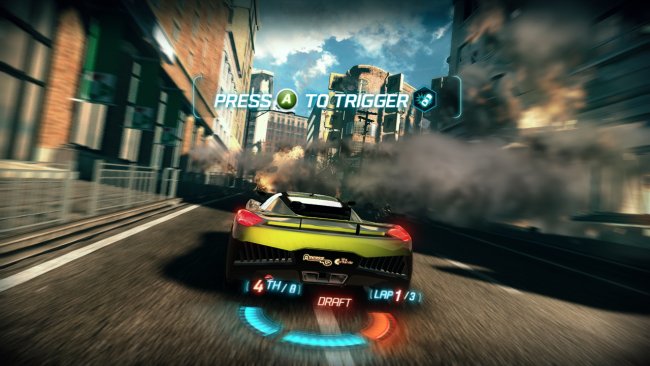 Split Second Preview Gamereactor Split Second Velocity Gamereactor