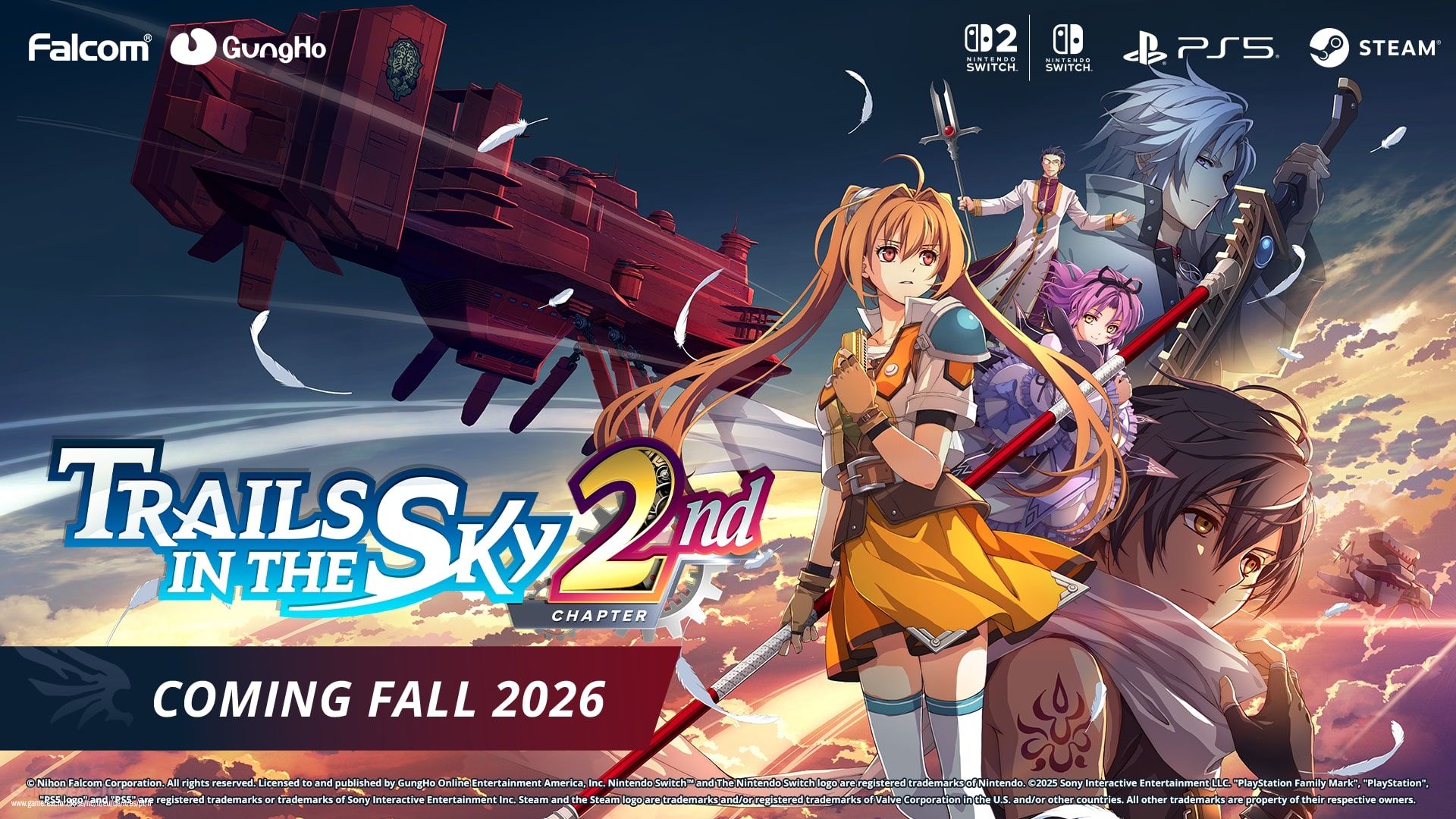 You can now try out the demo for *Trails in the Sky 2nd Chapter* and watch its opening sequence