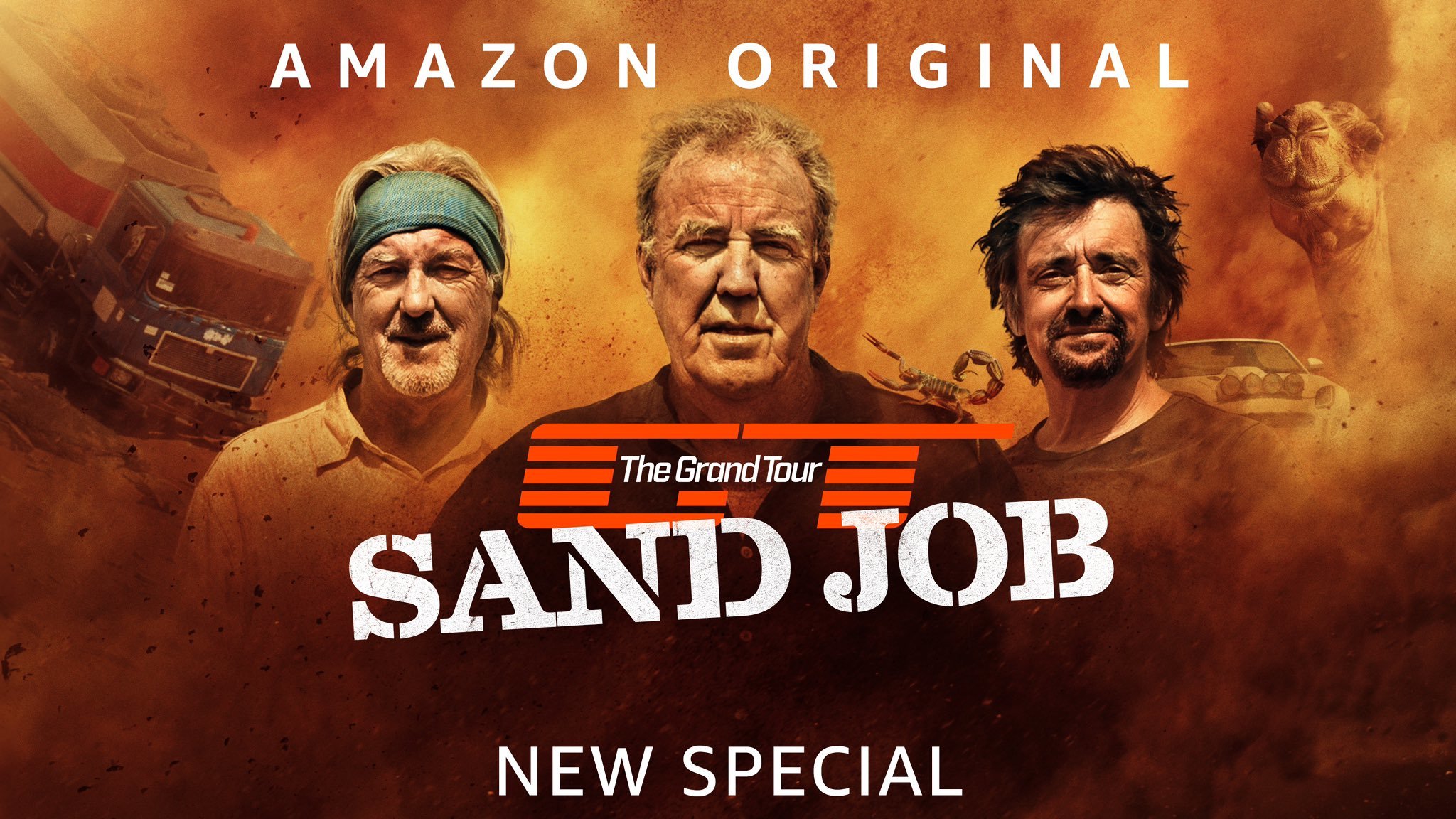 The penultimate The Grand Tour special debuts next week - The Grand Tour: Sand Job - Vimarsana News