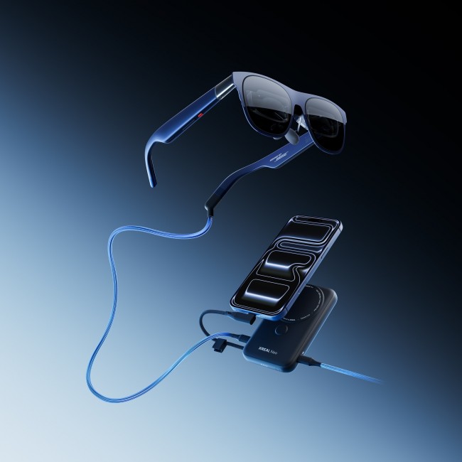 XReal appears at CES to present new AR glasses and power hub