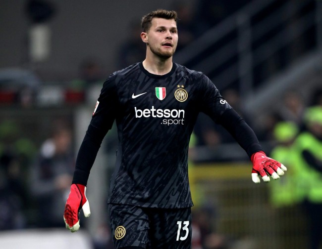 Inter Milan's second goalkeeper Josep Martínez fatally hit an elder person with his car