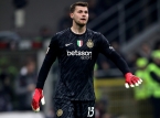 Inter Milan's second goalkeeper Josep Mart&iacute;nez fatally hit an elder person with his car