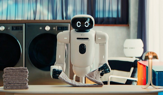 LG reveals AI-enabled robot designed to perform household chores