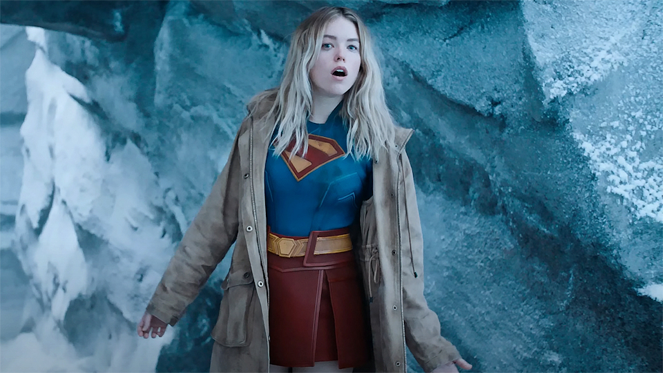 Kara meets Krypto in Supergirl's Super Bowl big spot