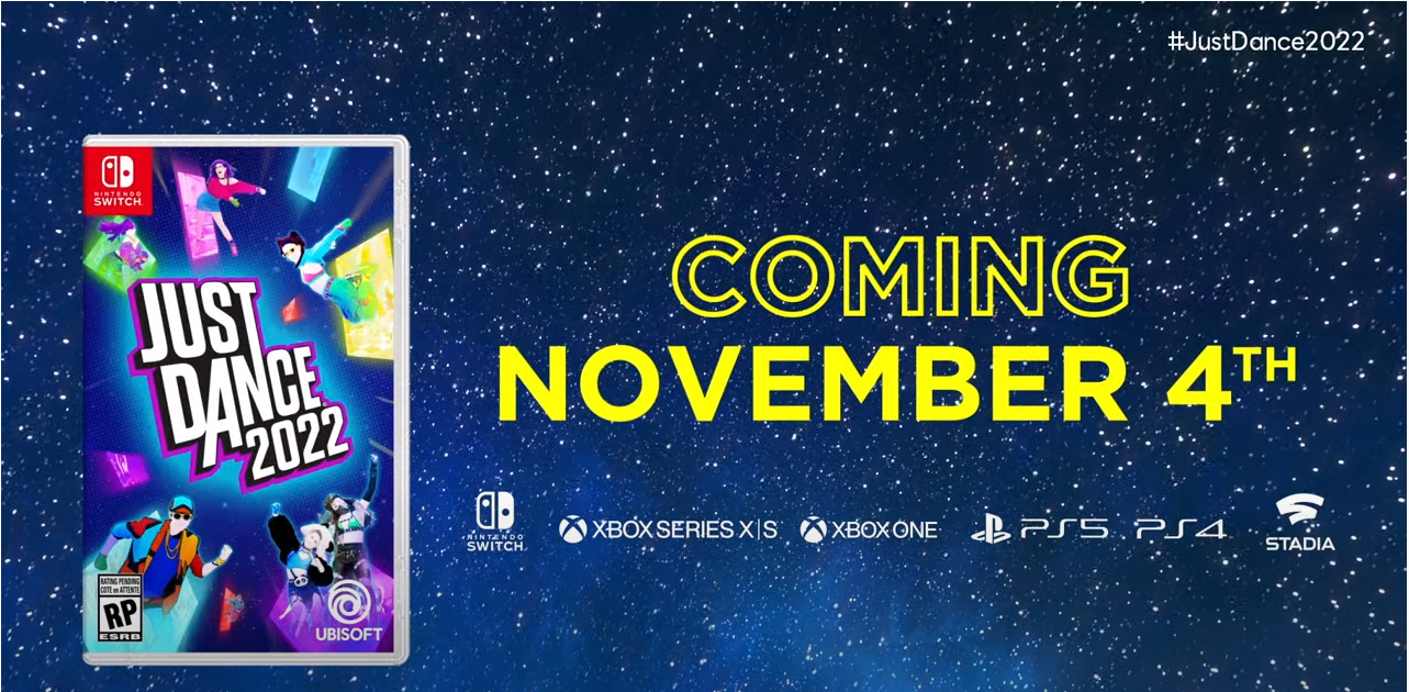 Just Dance 2022 will release on November 4