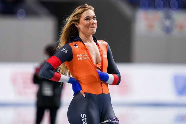 Olympic celebrity Jutta Leerdam's bid for a gold medal starts this afternoon