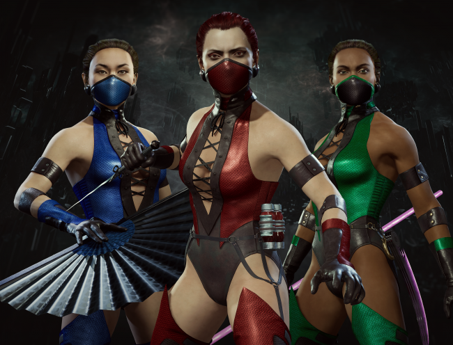 Mortal Kombat 11's Klassic Femme Fatale Pack out now