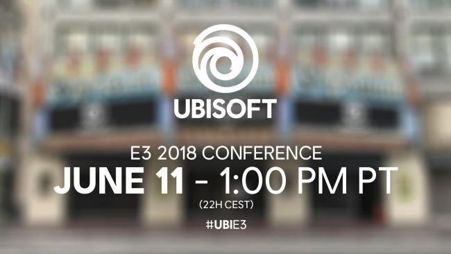 Ubisoft's E3 2018 conference has been dated