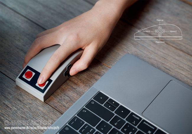 8BitDo releases NES-inspired wireless mouse