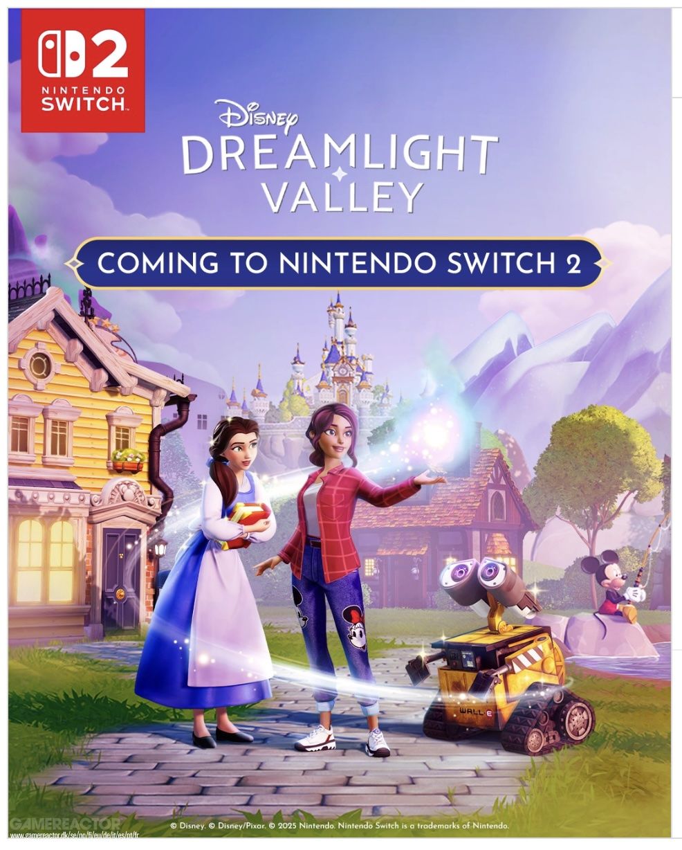 Disney Dreamlight Valley arrives on Nintendo Switch 2 on 25 March