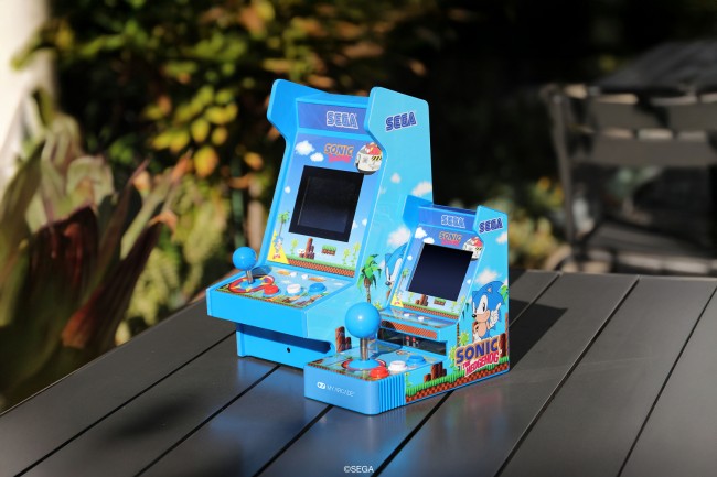 Sega and MyArcade announces two Sonic mini Arcade machines