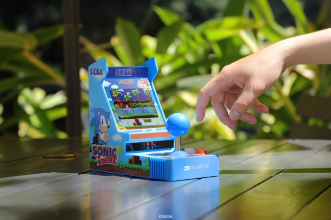 Sega and MyArcade announces two Sonic mini Arcade machines
