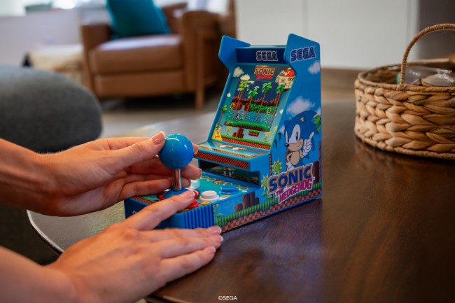 Sega and MyArcade announces two Sonic mini Arcade machines