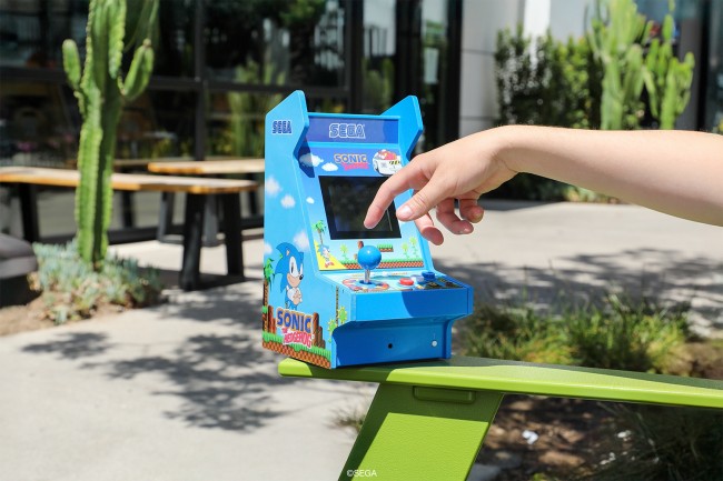 Sega and MyArcade announces two Sonic mini Arcade machines