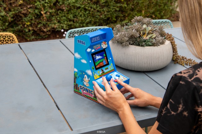 Sega and MyArcade announces two Sonic mini Arcade machines