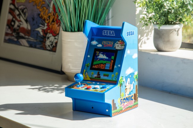 Sega and MyArcade announces two Sonic mini Arcade machines