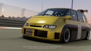 The totally bonkers Renault Espace F1 will come to GT7