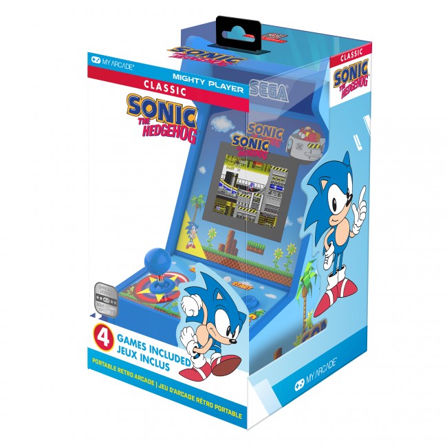 Sega and MyArcade announces two Sonic mini Arcade machines