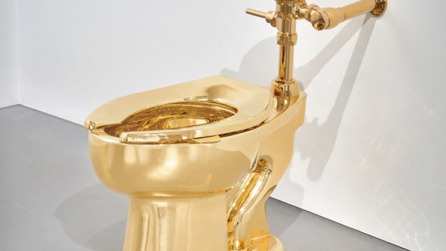 Ripley's has bought the infamous golden toilet stolen from Blenheim Palace