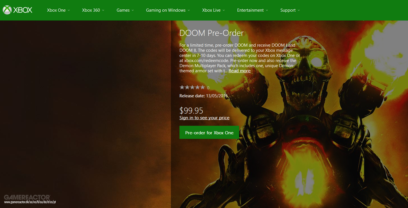 Continent Biscuit Likeur Get Doom 1 and 2 for free with new Doom