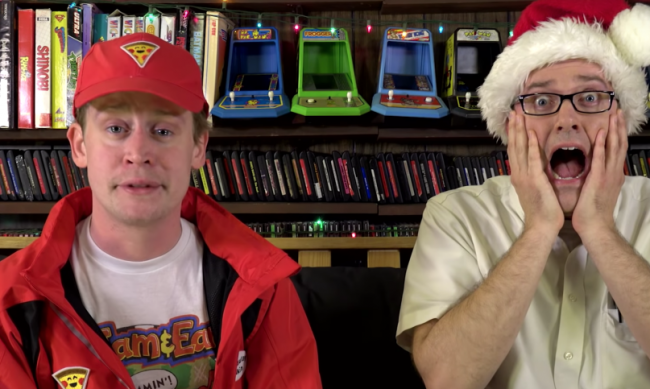 Watch Macaulay Culkin play the Home Alone games