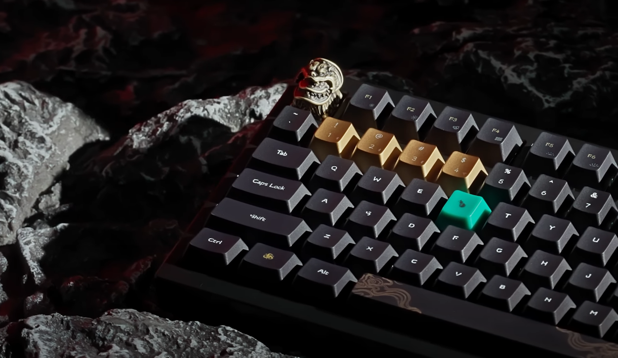 Keychron Black Myth Wukong キーボード　デラックス版 Keychron Black Myth Wukong Wireless Mechanical Keyboard $259