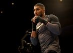 Anthony Joshua back in training after the car crash