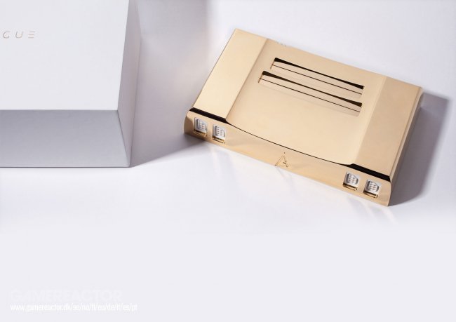 This custom-built NES made of 24k gold can be yours for 00