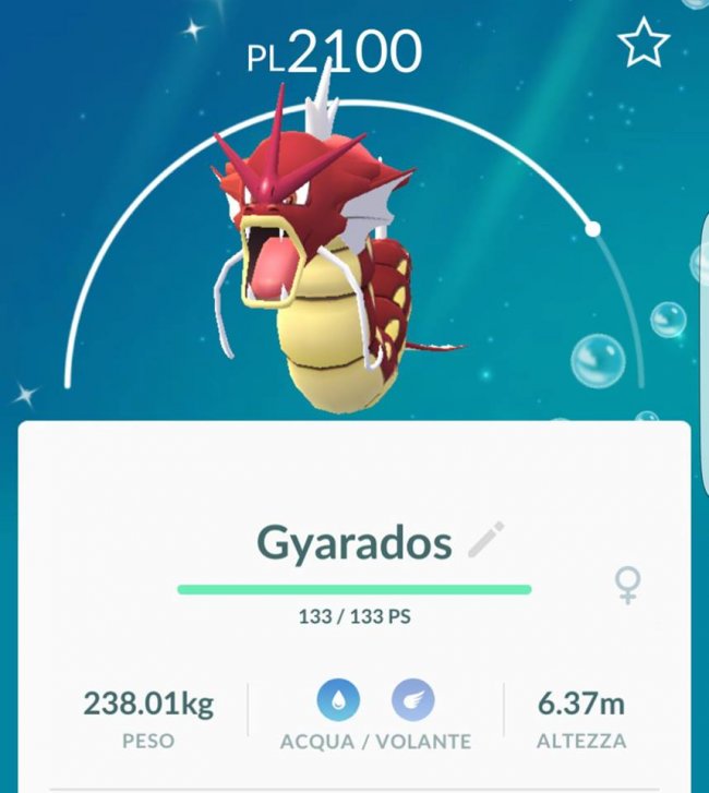Pokmon Go player discovers shiny red Gyarados