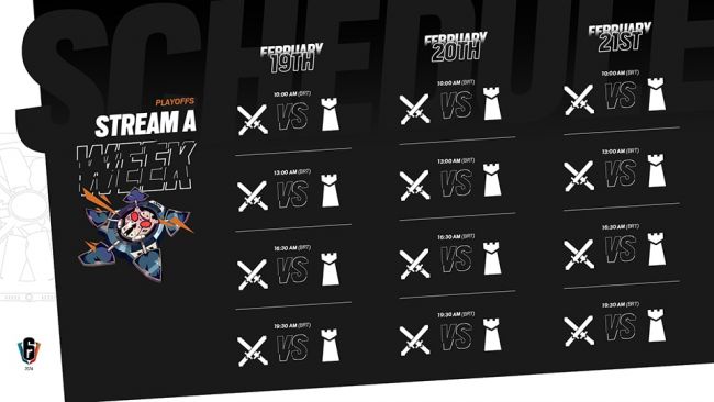 The schedule for the 2024 Six Invitational has been confirmed - Rainbow Six:  Siege - Gamereactor