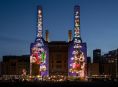 A Wallace & Gromit short-film is being projected onto Battersea Power Station for the rest of December