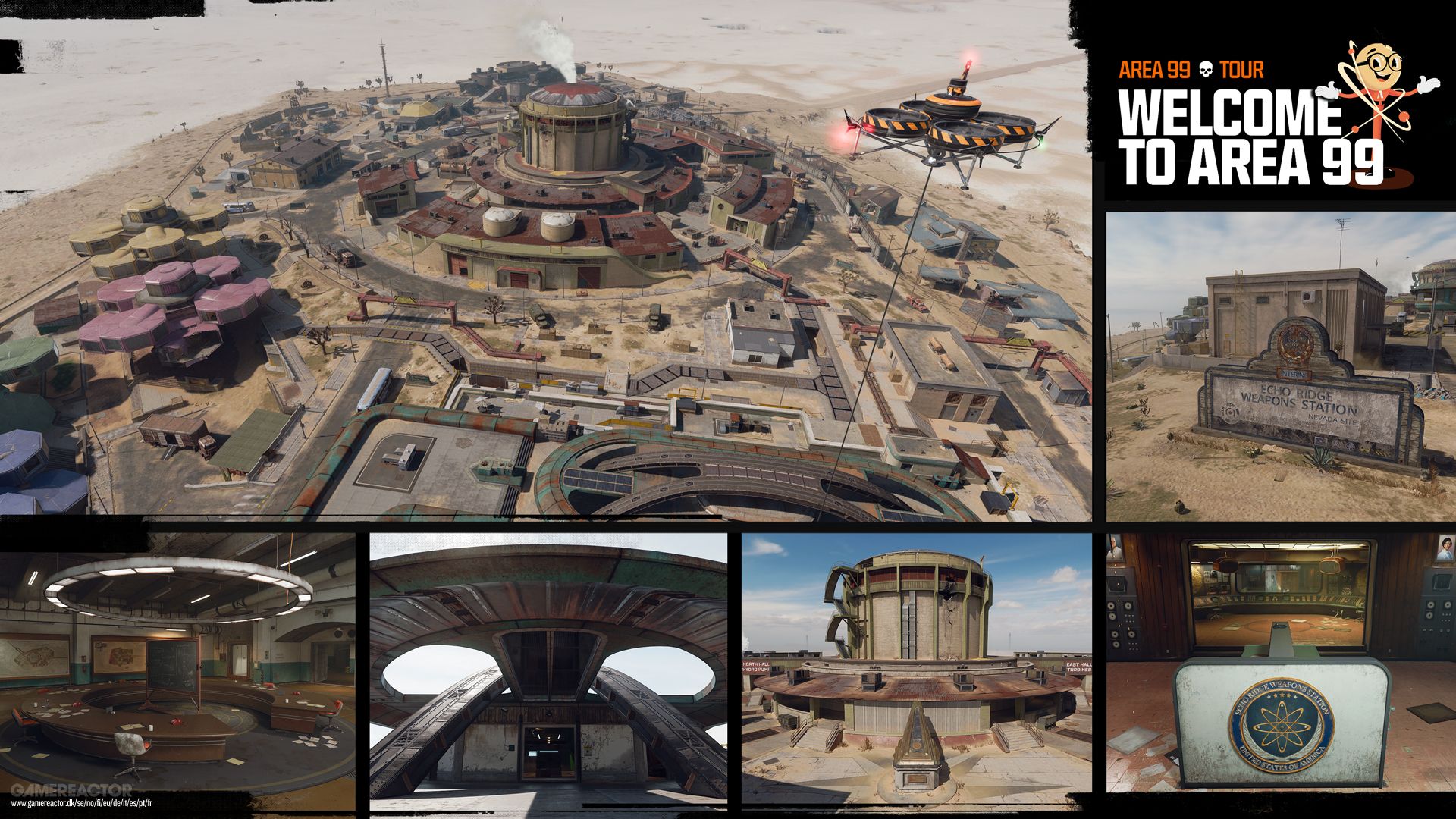 Check out the first images from the new Warzone map Area 99 - Call of ...