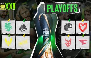 ESL Pro League Season 22: Here are the eight attending teams and the playoffs bracket