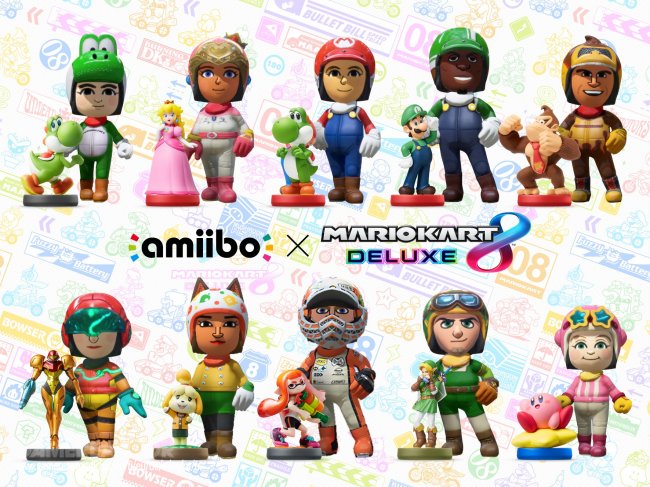 There'll be Splatoon Amiibo support in Mario Kart 8 Deluxe