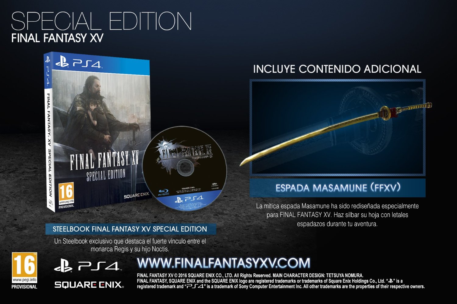 Final Fantasy XV European box art revealed