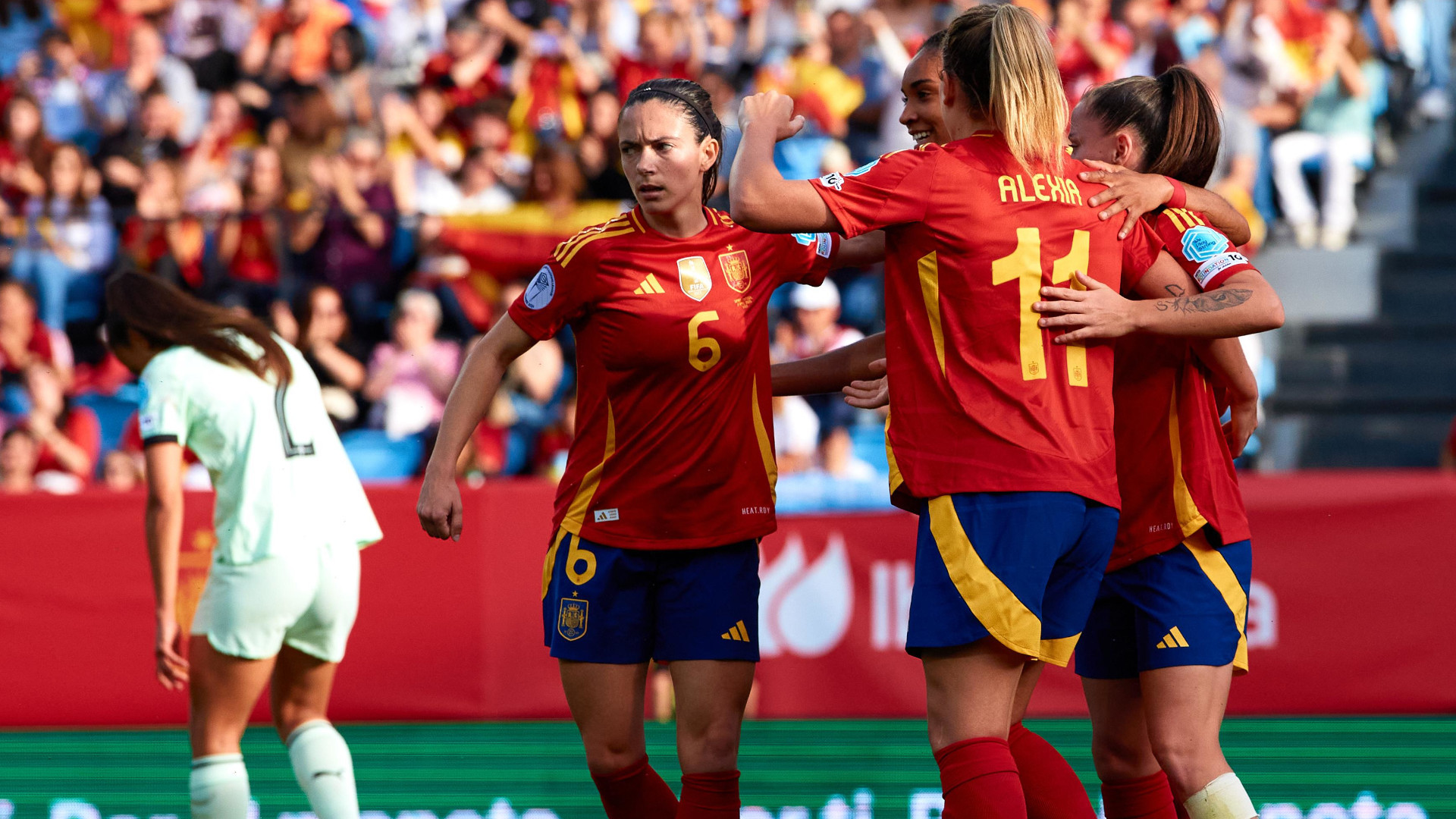 UEFA Women's Nations League table after a stunning 7-1 victory by Spain