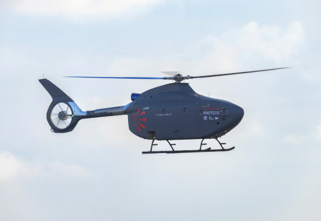 UK navy unveils autonomous aircraft named Proteus