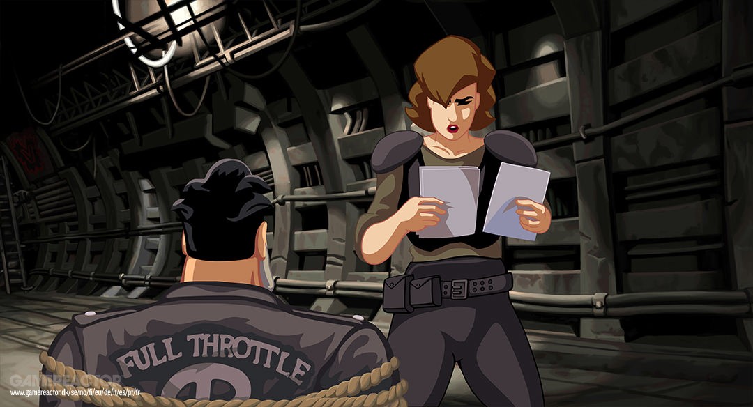 Full Throttle Remastered Review Gamereactor