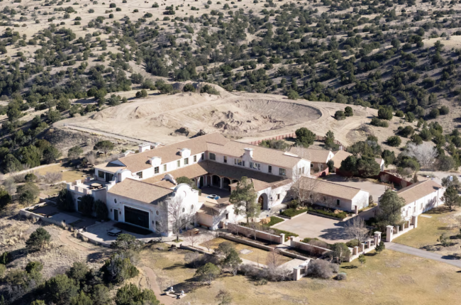 Investigators are searching Jeffrey Epstein's former ranch in New Mexico